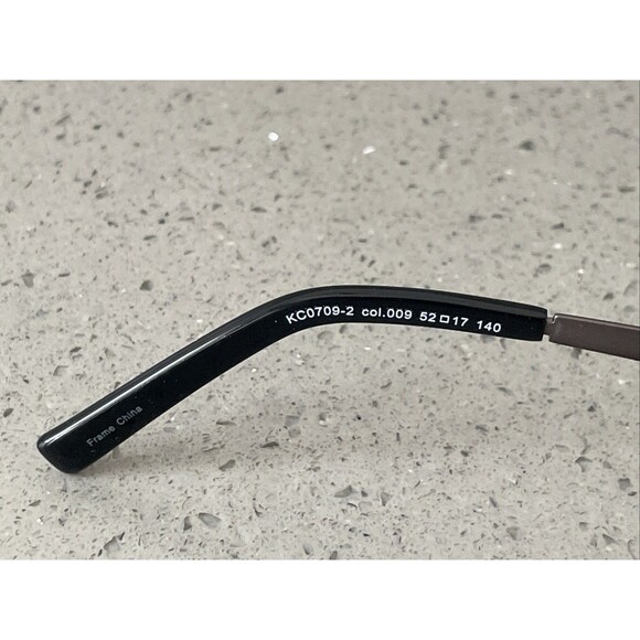 KENNETH COLE REACTION KC709-2 Col. 009 Bronze 52-17-140 Half Rim Frames ONLY - Picture 9 of 14